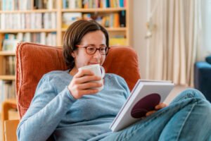 trainer Zakelijk Duits, Maria Stratemeier, lees een boek