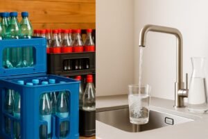 Drinkwater in Duitsland ligt gevoelig: uit de kraan of uit een fles?