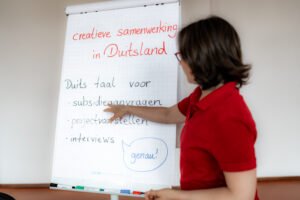 Maria Stratemeier presenteert aan creatieve professionals