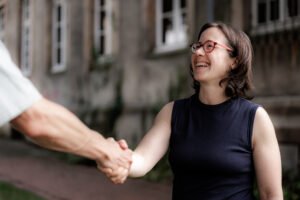 Zakelijk Duits pitchen