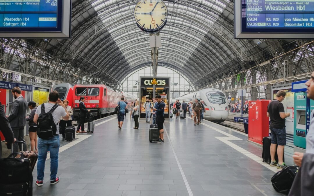 aankomst bij een zakelijke afspraak in Duitsland